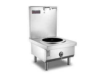 電磁單頭矮湯爐 尺寸:700x700x550+650mm